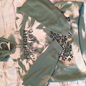 Bleached "Perfectly Imperfect" Hoodie.
